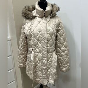 Sonoma heavy weight winter coat with hood- size large